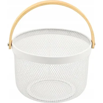 Obraz Univerzální kovový koš bílý