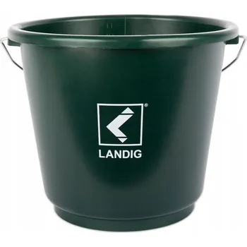 kbelík Odolný lovecký kbelík, kbelík na lov, zelený 12 L LANDIG