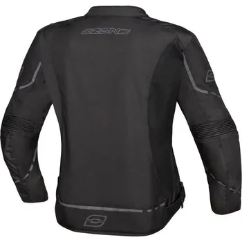 Dámská cargo bunda Dámská moto bunda Ozone Jet II, černá textilní letní bunda 4XL