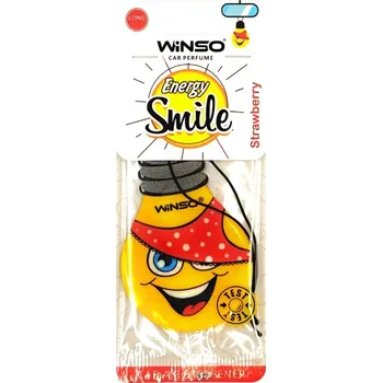 Vůně do auta Osvěžovač Vzduchu do Auta Závěsný Lístek Jahoda s Úsměvem