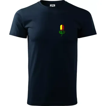 Prší - Žaludy - Triko extra velké (5-8XL) - 8XL ( Námořní modrá (velmi tmavá - téměř černá) )