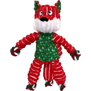 Hračka pro psa Hračka vánoč. KONG Holiday Floppy Knots Fox S/M