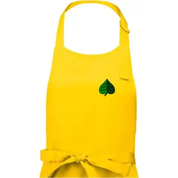 Kuchyňská zástěra Prší - Zelený - Pánská zástěra na vaření - Univerzální velikost ( Žlutá )