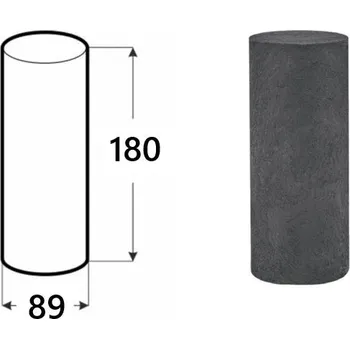 Tesařské kování DOMAX WD zarážeč pro patky PSG WD 90 - 89 x 180 mm (1 ks)