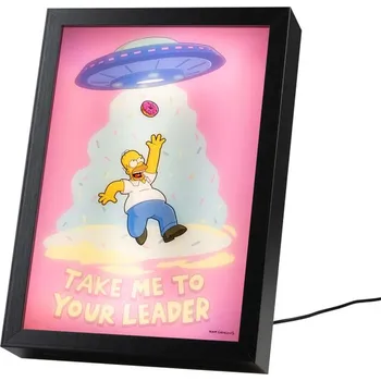 Obraz Obraz na zeď - The Simpsons - Take Me to Your Leader