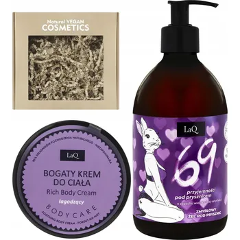 Sprchový gel LaQ Dárková sada Sprchový gel a tělový krém POMNĚNKA 69