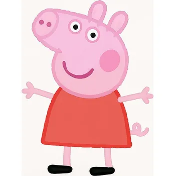 Balónek Fóliový balónek Flexmetal prasátko Pepa 35 cm (14")