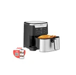 Horkovzdušná fritéza Tefal Easy Fry & Grill XXL 2v1 EY801D15 Nerezová