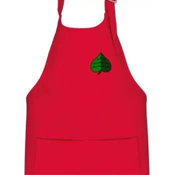 Kuchyňská zástěra Prší - Zelený - Dětská zástěra na vaření - Univerzální velikost ( Červená )