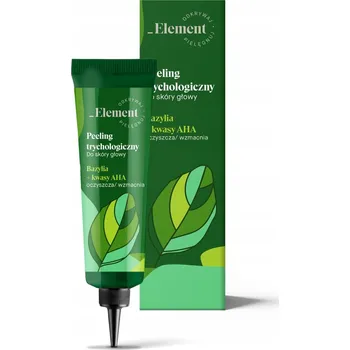 Vlasová regenerace Element Bazalka Trichologický peeling na pokožku hlavy s AHA kyselinami 100 ml