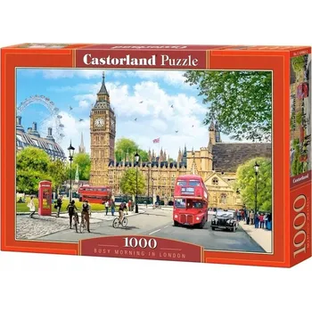 Puzzle Puzzle Castorland 1000 dílků Rušné ráno v Londýně
