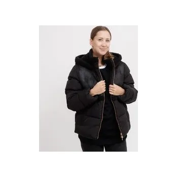 Dámská bunda Ea7 emporio armani hooded jacket with sheepskin S