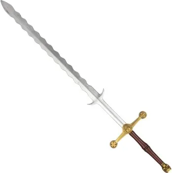 Karnevalový doplněk Burgschneider Měkčený meč Warhammer Armoury Imperial Flamberge