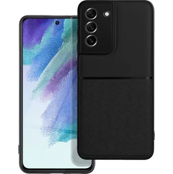 Náhradní kryt pro mobilní telefon Kryt Forcell Noble Case Samsung Galaxy S21 FE černý