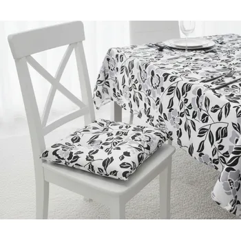 Podsedák Sedák na židli, Lístky, 40 x 40 cm