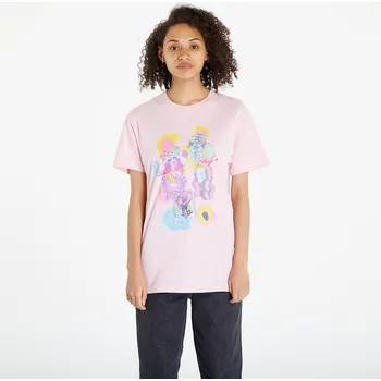 Pánské oblečení Tričko Footshop Romanian Artist Tee Pink M