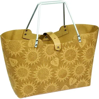 Nákupní taška nákupní taška - slunečnice natur MINI