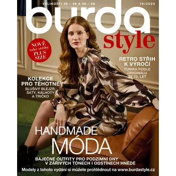 Časopis Burda Style 10/2025 - Hana Vraná, Michaela Kratochvílová (2025)