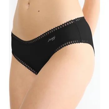 Dámská móda sloggi GO Crush Hipster C3P - BLACK - SLOGGI BLACK - SLOGGI XXL