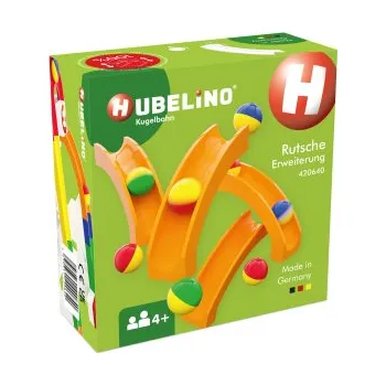 Kuličková dráha HUBELINO Kuličková dráha - rozšíření skluzavka 12 dílků - HUB420640