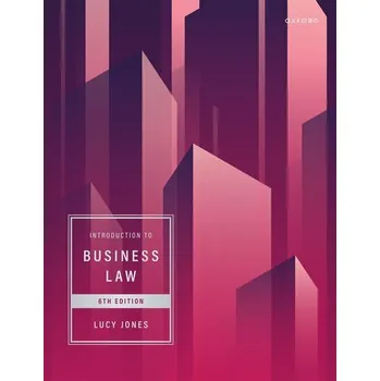Introduction to Business Law - Jones, Lucy [EN] (2025, Brožovaná, Oxford University Press)