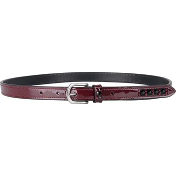 Jezdecké kalhoty Opasek QHP Chianti, vínová, 95 cm