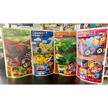 ostatní stavebnice CONNECT AUTO ZÁVODNÍ MINI SADA Stavebnice Trefl 62504 STAVEBNICE KONSTR