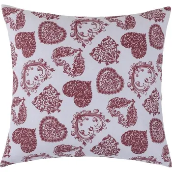 Povláček DITA Šedá,Vínová - 45x45 cm