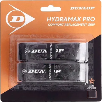Základní omotávka na squash DUNLOP HYDRAMAX PRO GRIP Černá 2 ks