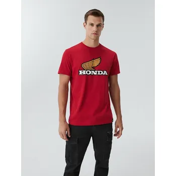 Moto dres Diverse extreme team - Honda retro triko HND02 barva červená L