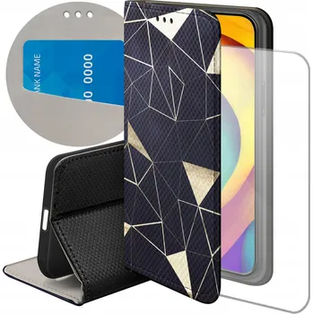 Pouzdro na mobilní telefon Flipové pouzdro Hello Case pro Motorola Moto G71 zlaté