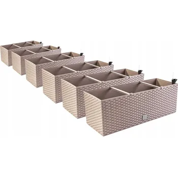 Květináč Béžový plast Květináč Prosperplast 51,5 cm x 19,5 x 18,5 cm