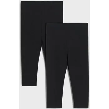 Sinsay - Sada 2 legín - černá - 7519Z-99X - 7519Z-99X-98