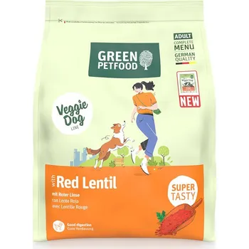 Krmivo pro psa Green Petfood Červená čočka 5x900 g