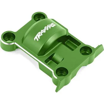 RC náhradní díl Traxxas kryt převodovky hliníkový zelený - TRA7787-GRN