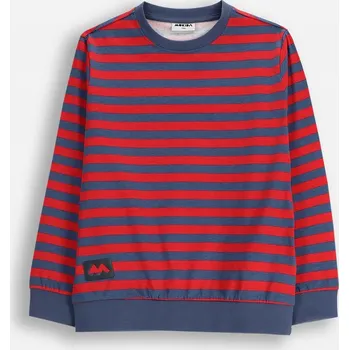 Chlapecké tričko Dětské tričko chlapecké tmavě modré s dlouhým rukávem velikost 134 Mokida ZM5