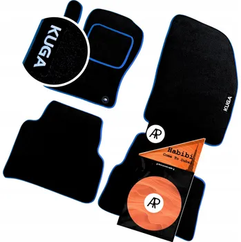 autokoberec Velurové autokoberce ArPlast 4 ks