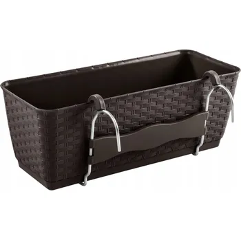 Truhlík Balkonový truhlík 49,2 x 17,2 cm plast