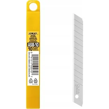 Pracovní nůž Segmentové čepele 9 mm (10 ks) PREMIUM