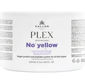 Kosmetika KALLOS Kallos PLEX No Yellow Mask 500 ml