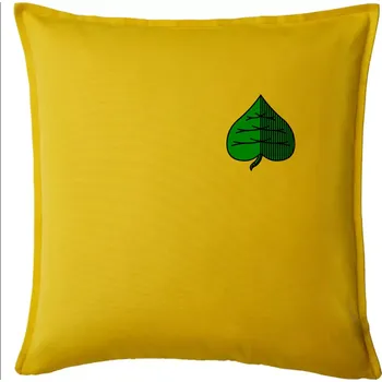 Polštář Prší - Zelený - Polštář 50x50 - 50x50 - Pouze potah ( Žlutá )