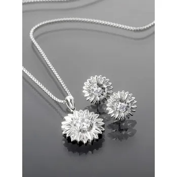 Souprava šperků Prosperk Souprava z oceli slunečnice