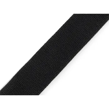 Suchý zip šíře 30 mm oboustranný, barva 2 černá