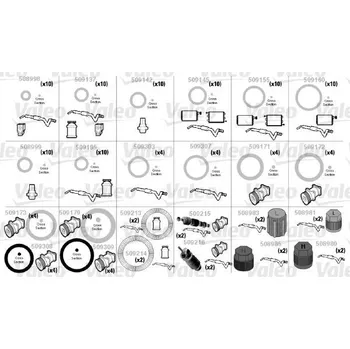 Nářadí pro automobil Sada na opravy těsnicích kroužků VALEO 509194