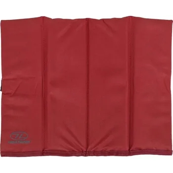 Karimatka Skládací turistická podložka Highlander Outdoor k sezení - Červená