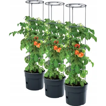 Květináč Květináč plast černý Prosperplast 39,2 cm x 39,2 x 153 cm