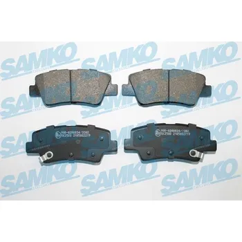 Brzdová destička Sada brzdových destiček, kotoučová brzda SAMKO 5SP2219