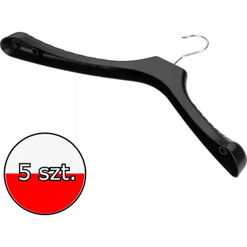 Ramínko Šatní ramínko na bundy a kabáty 45 cm bez příčky - sada 5 kusů