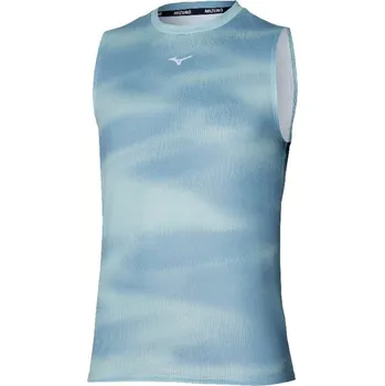 Běžecké oblečení MIZUNO Core Graphic Sleeveless(M) / Cloud Blue / XL