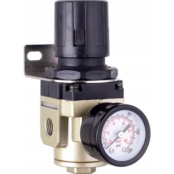 Kompresor REDUKTOR TLAKU VZDUCHU S MANOMETREM 1/4" PRO KOMPRESOR, PROFESIONÁLNÍ